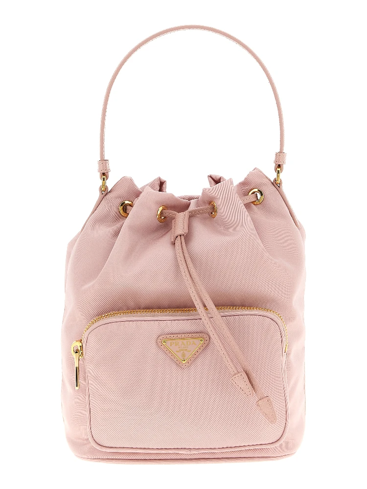 Multicolor Recycled Polyamide Handbag