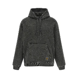 Black Cotton Sweatshirt