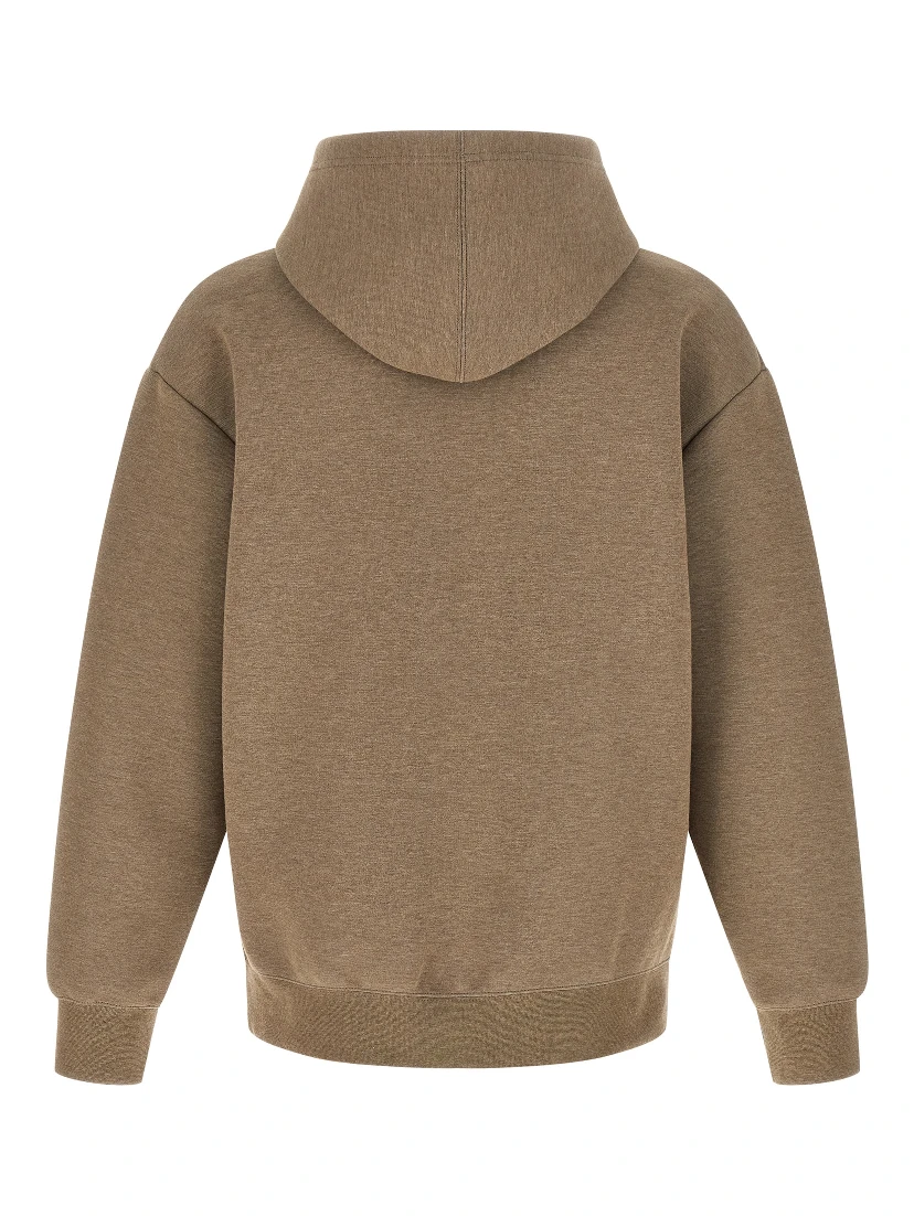 Beige Cotton Sweatshirt