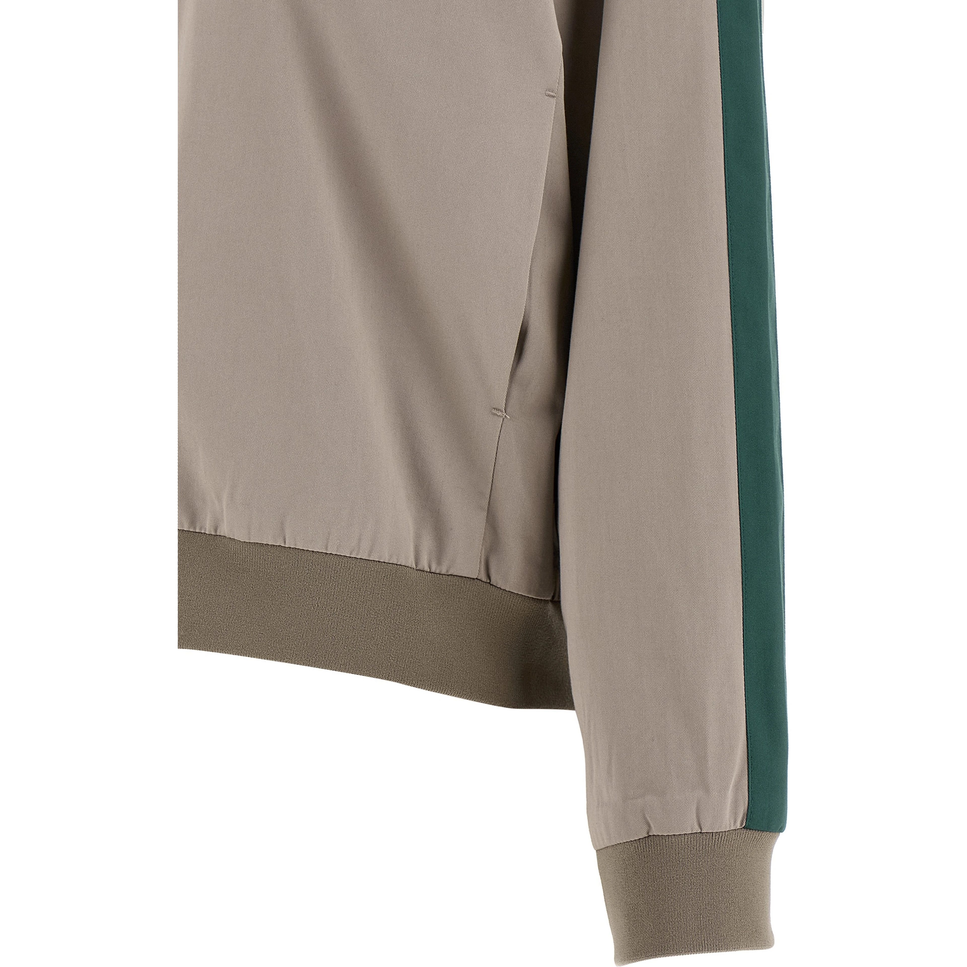 Gray Cotton Bomber