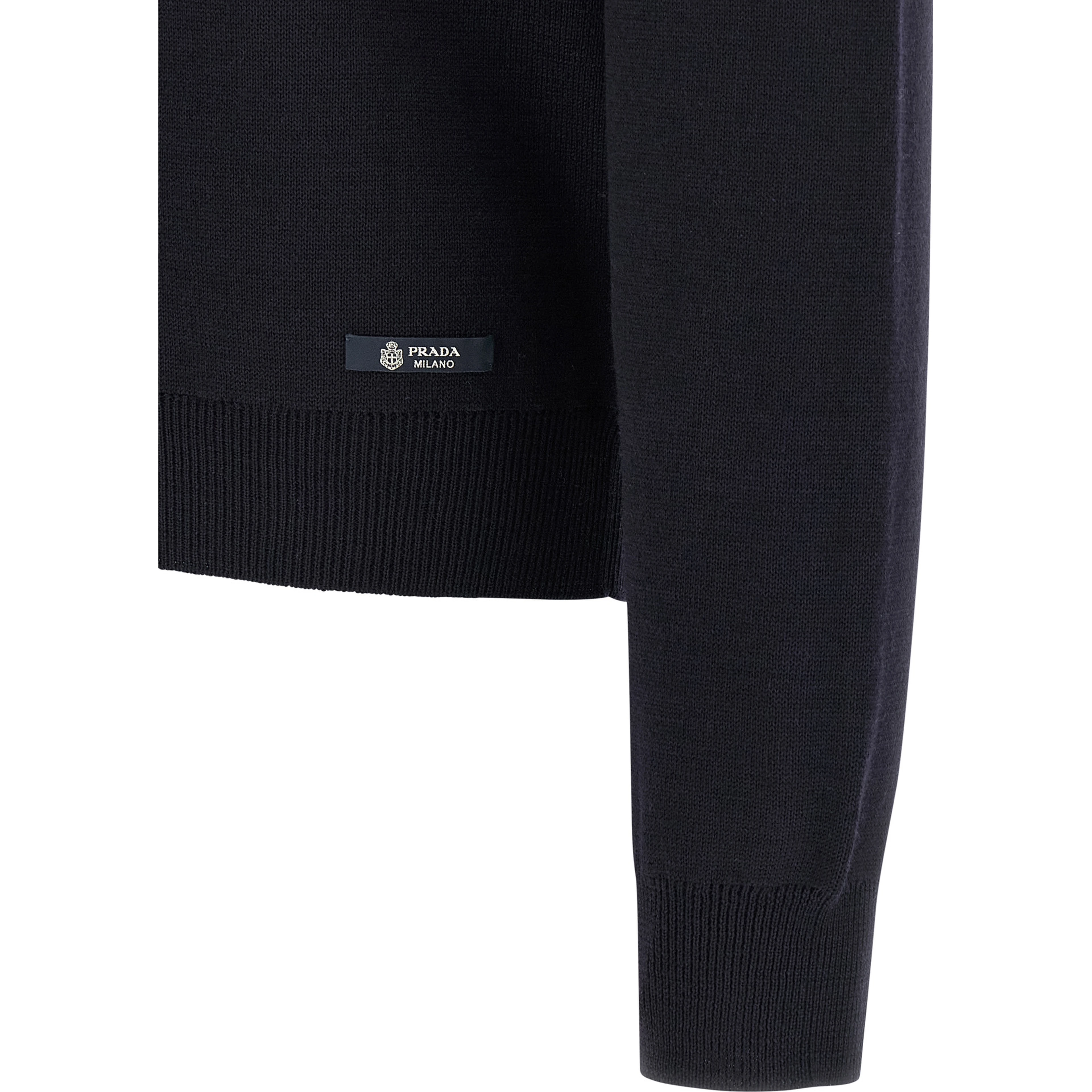 Blue Virgin Wool Cardigan