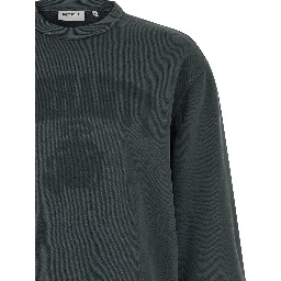 Blue Cotton Sweatshirt