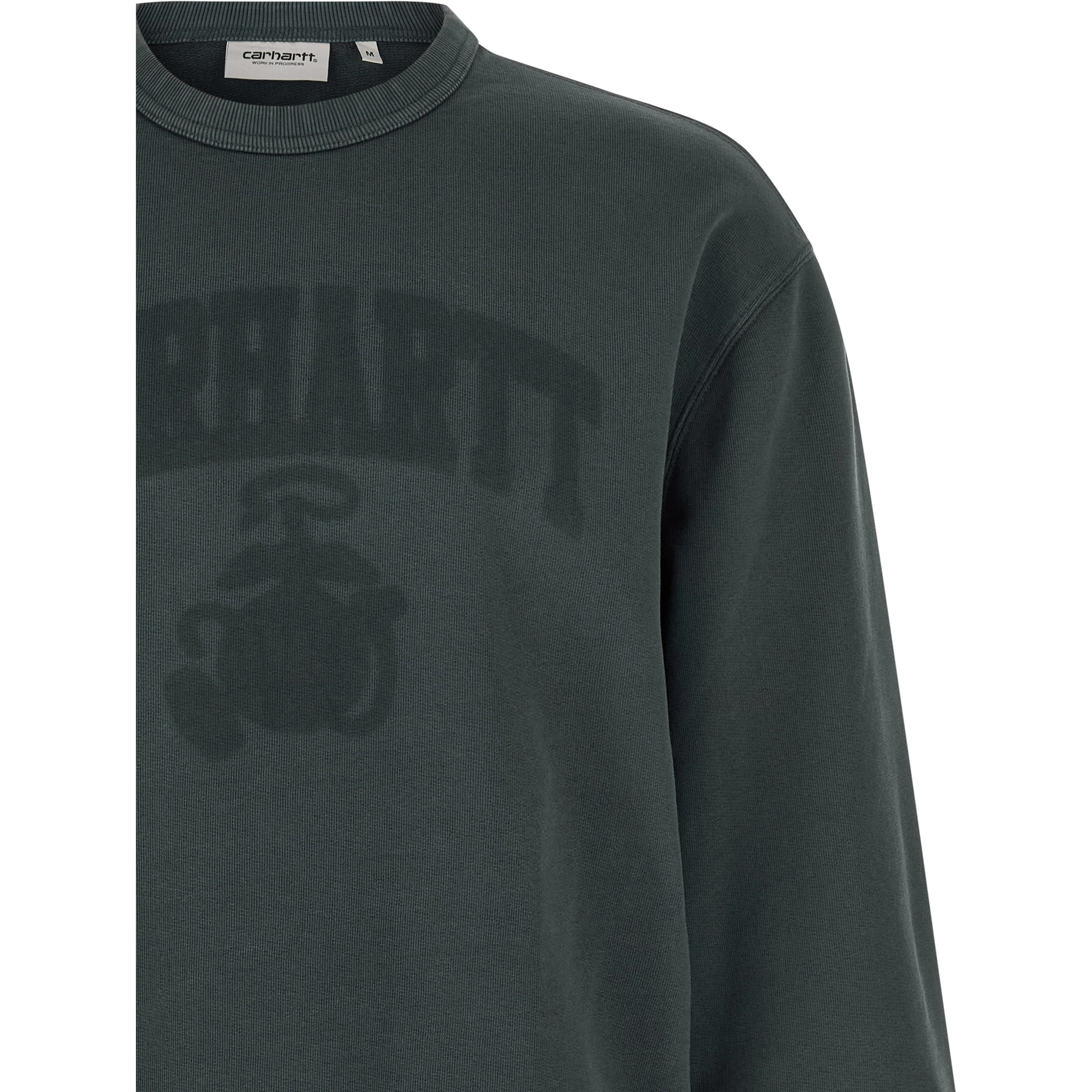 Blue Cotton Sweatshirt
