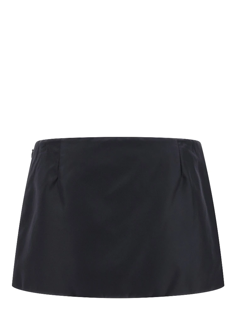 Blue Recycled Polyamide Long Skirt alternative