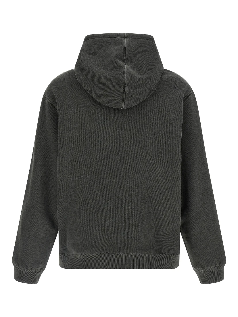 Black Cotton Sweatshirt