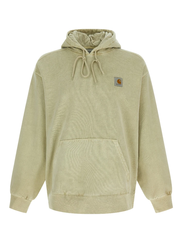 Beige Cotton Sweatshirt