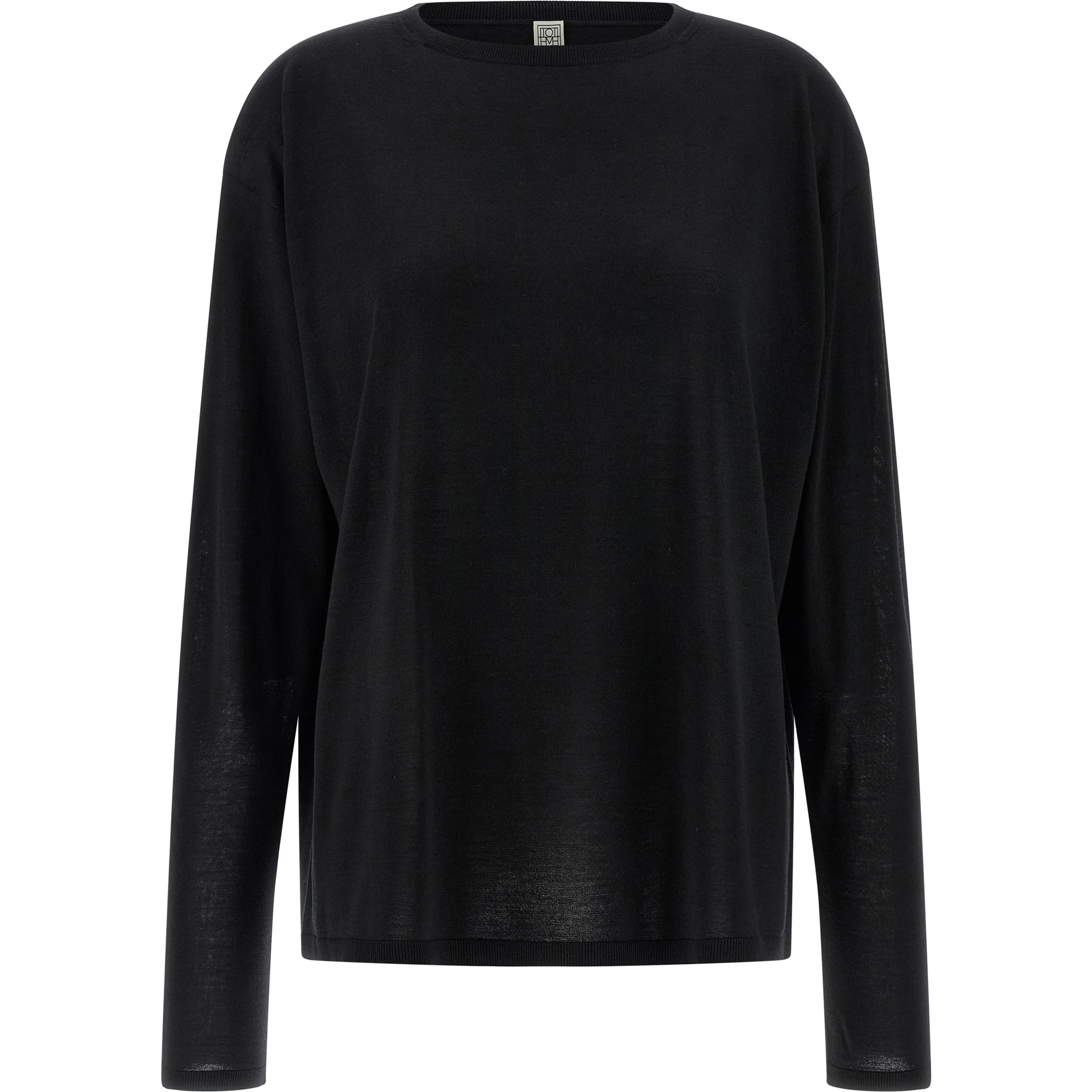 Black Wool Cardigan