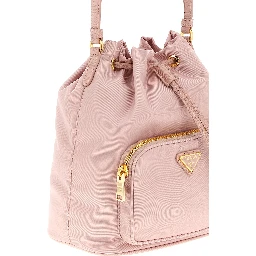 Multicolor Recycled Polyamide Handbag