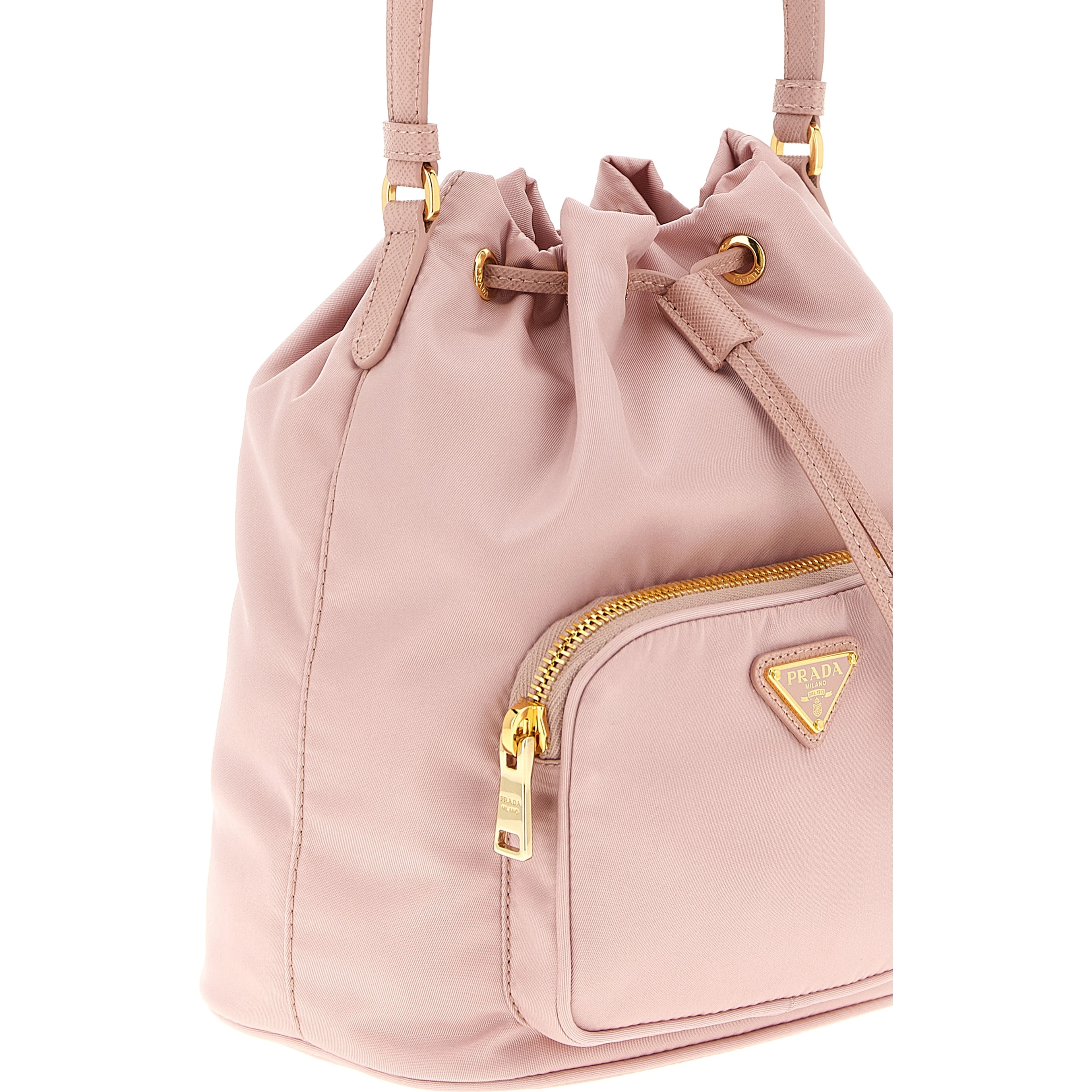 Multicolor Recycled Polyamide Handbag