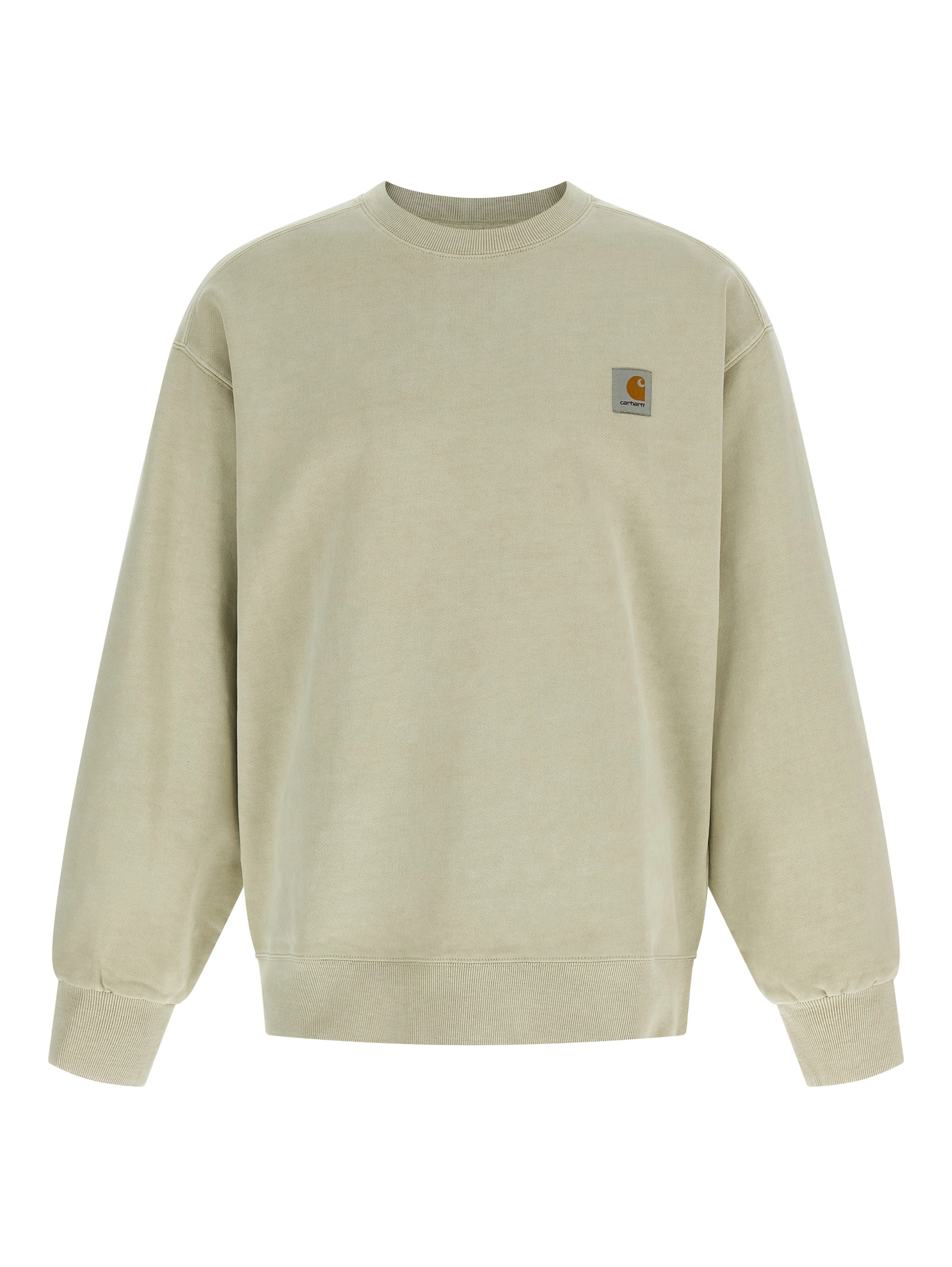 Beige Cotton Sweatshirt