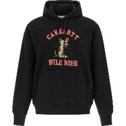 Black Cotton Sweatshirt