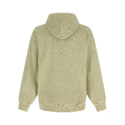 Beige Cotton Sweatshirt