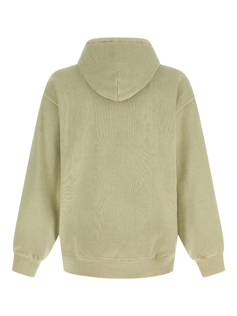Beige Cotton Sweatshirt