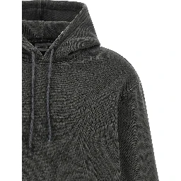 Black Cotton Sweatshirt