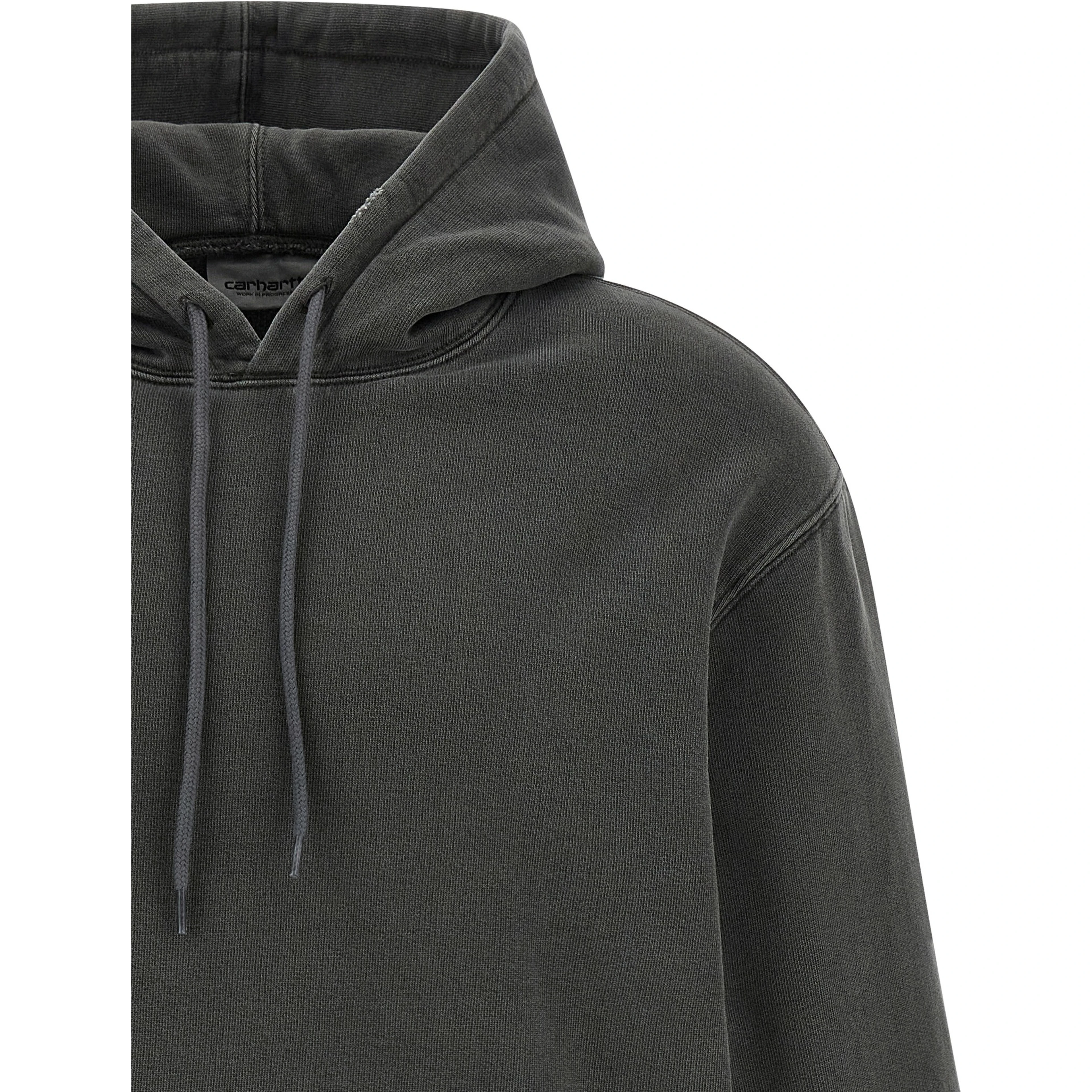 Black Cotton Sweatshirt