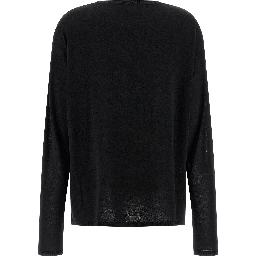 Black Wool Cardigan