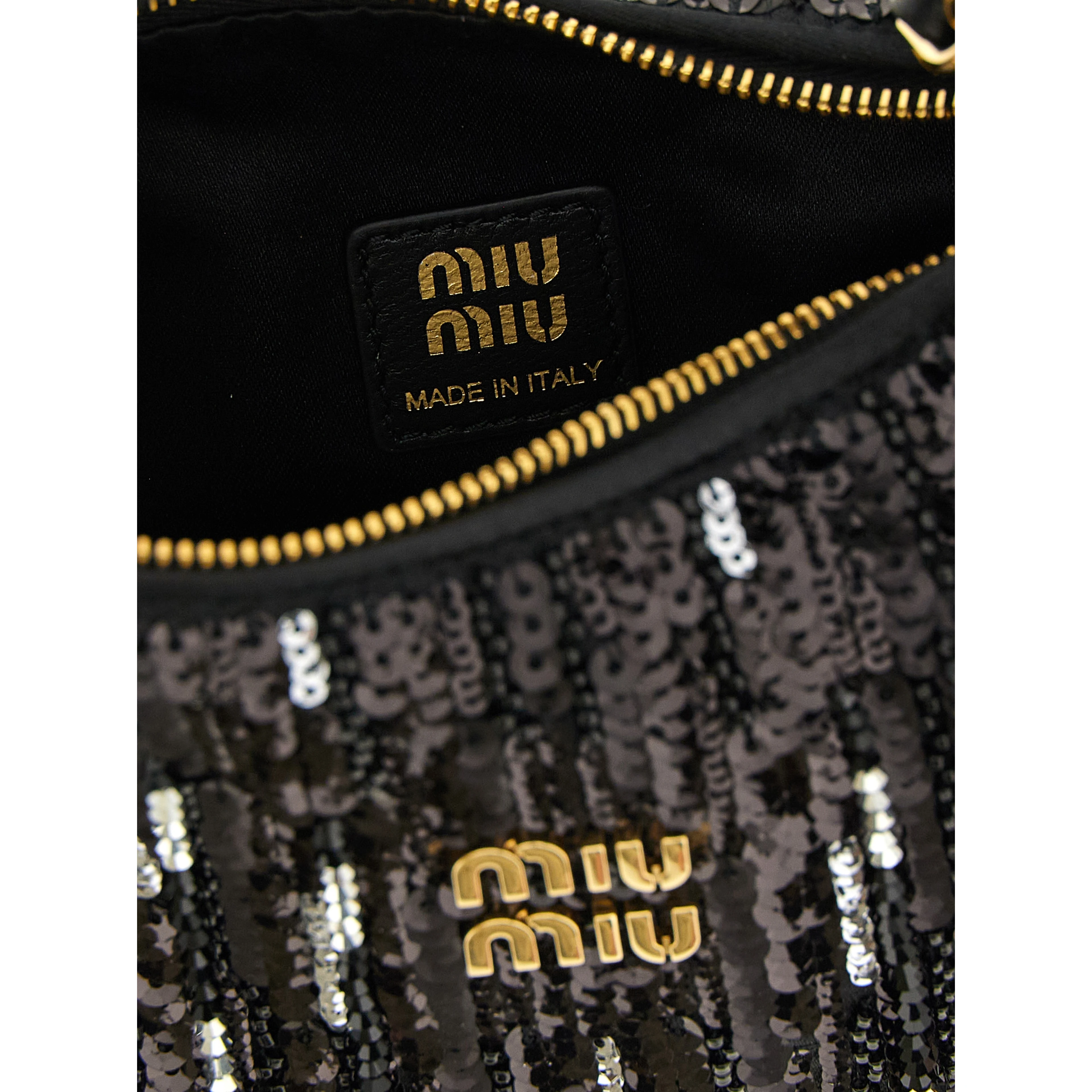 Black Polyester Handbag