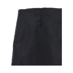 Blue Recycled Polyamide Long Skirt