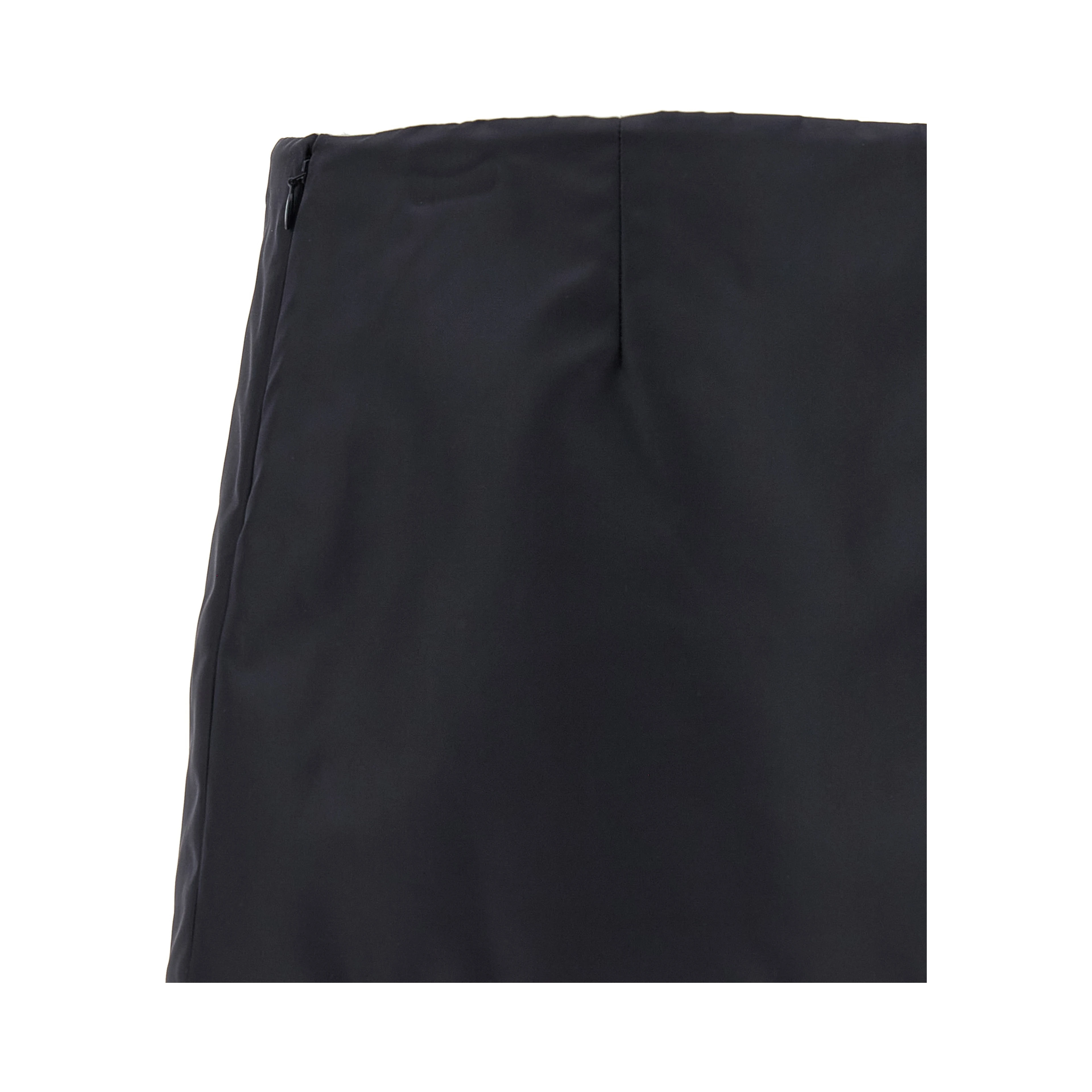 Blue Recycled Polyamide Long Skirt