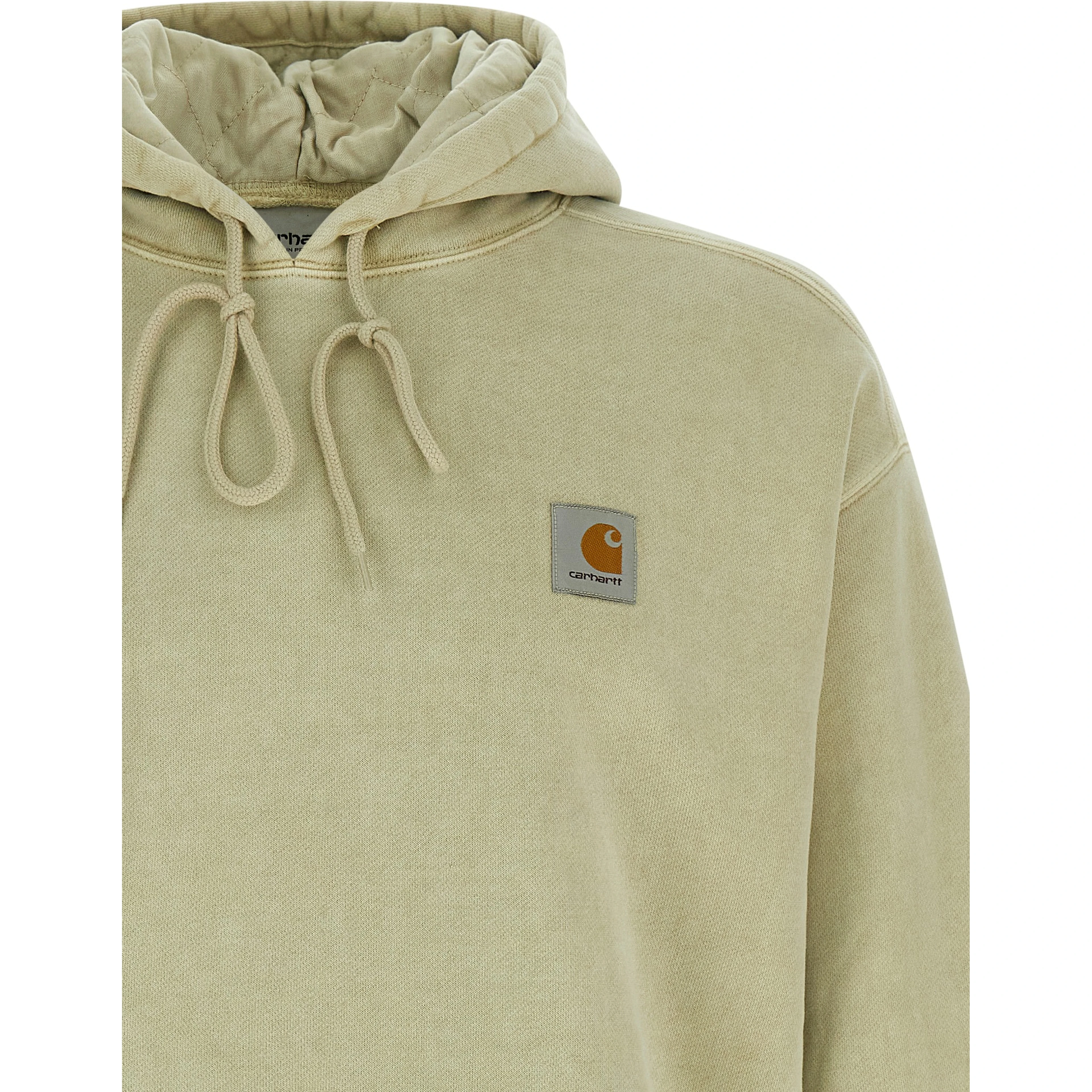 Beige Cotton Sweatshirt