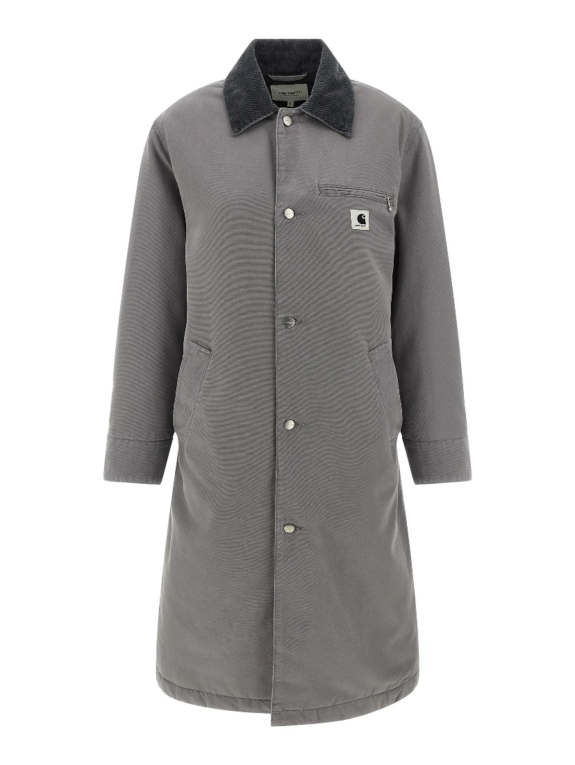 Gray Cotton Coat