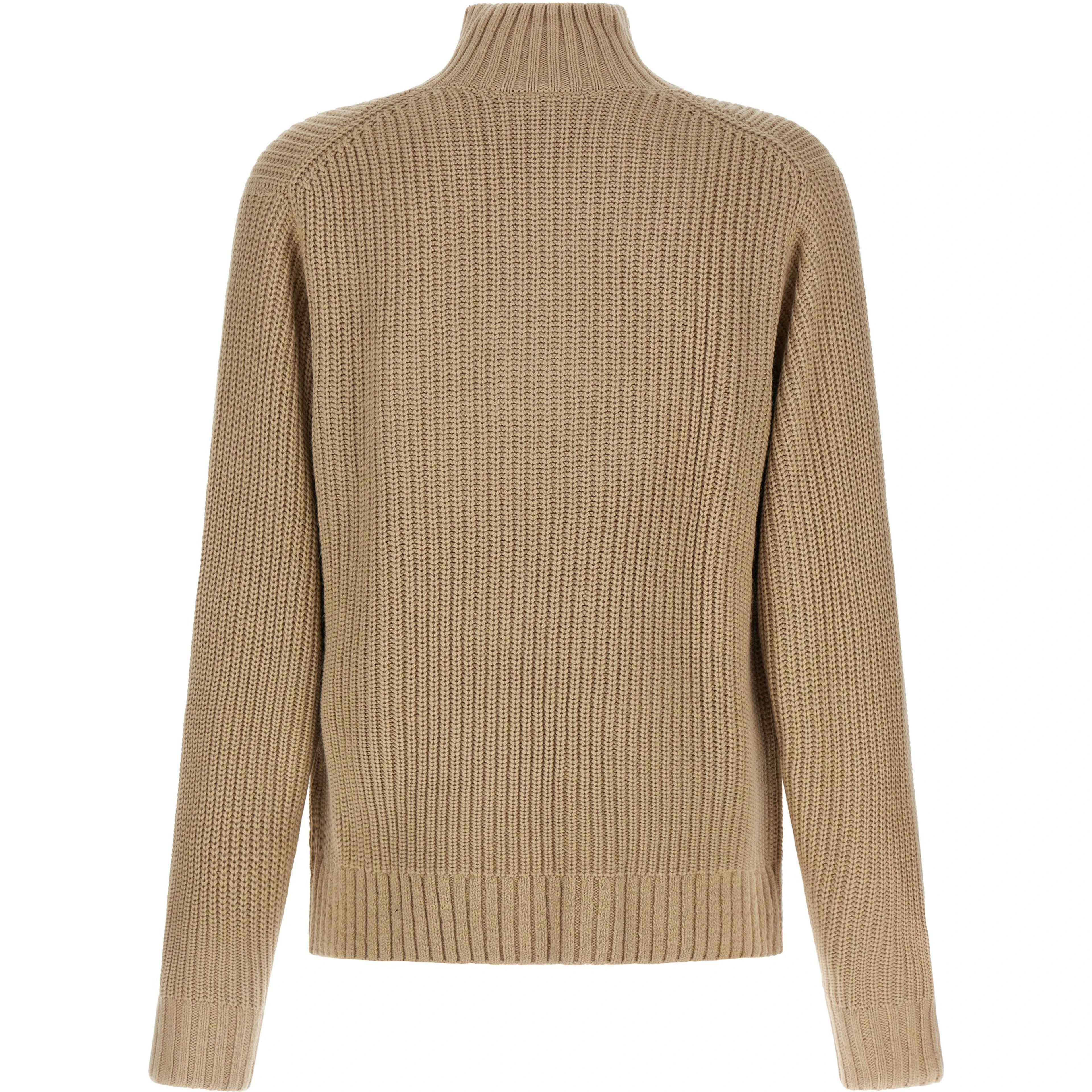 Beige Acetate Cardigan