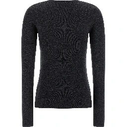 Gray Viscose Cardigan