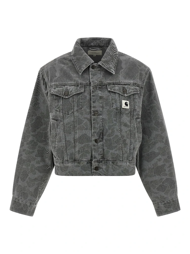 Gray Organic Cotton Denim Jacket