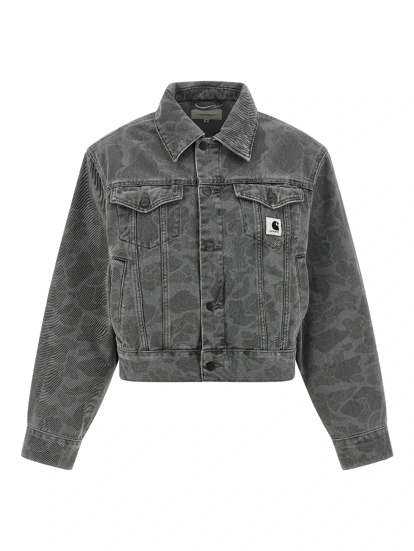 Gray Organic Cotton Denim Jacket