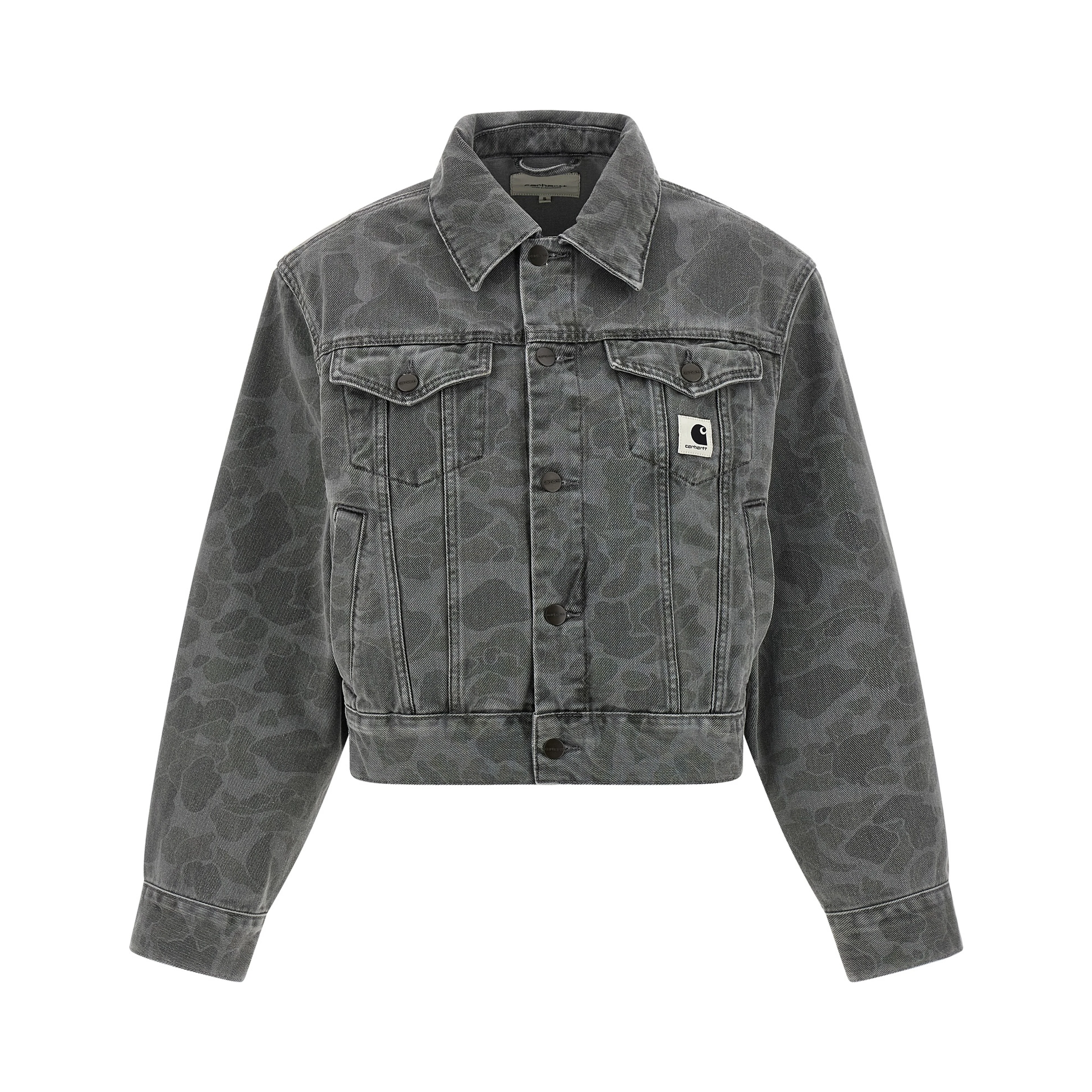 Gray Organic Cotton Denim Jacket