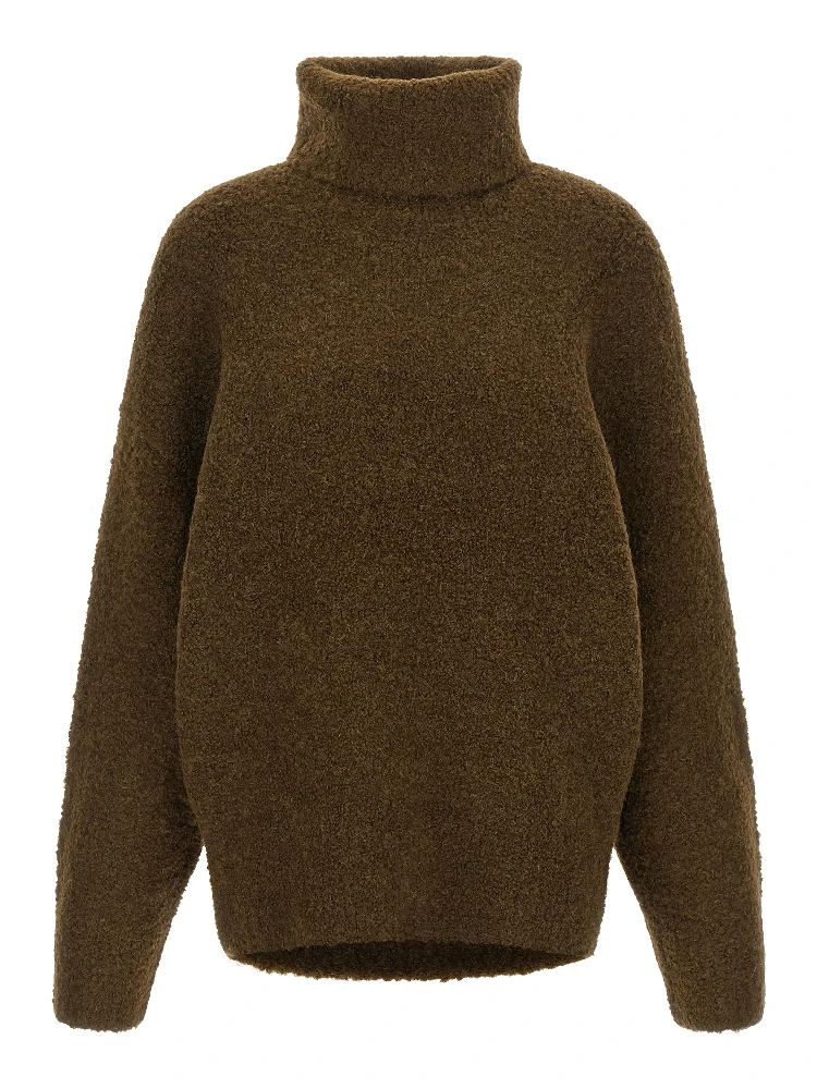 Brown Wool Cardigan