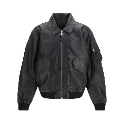 Black Lambskin Leather Jacket