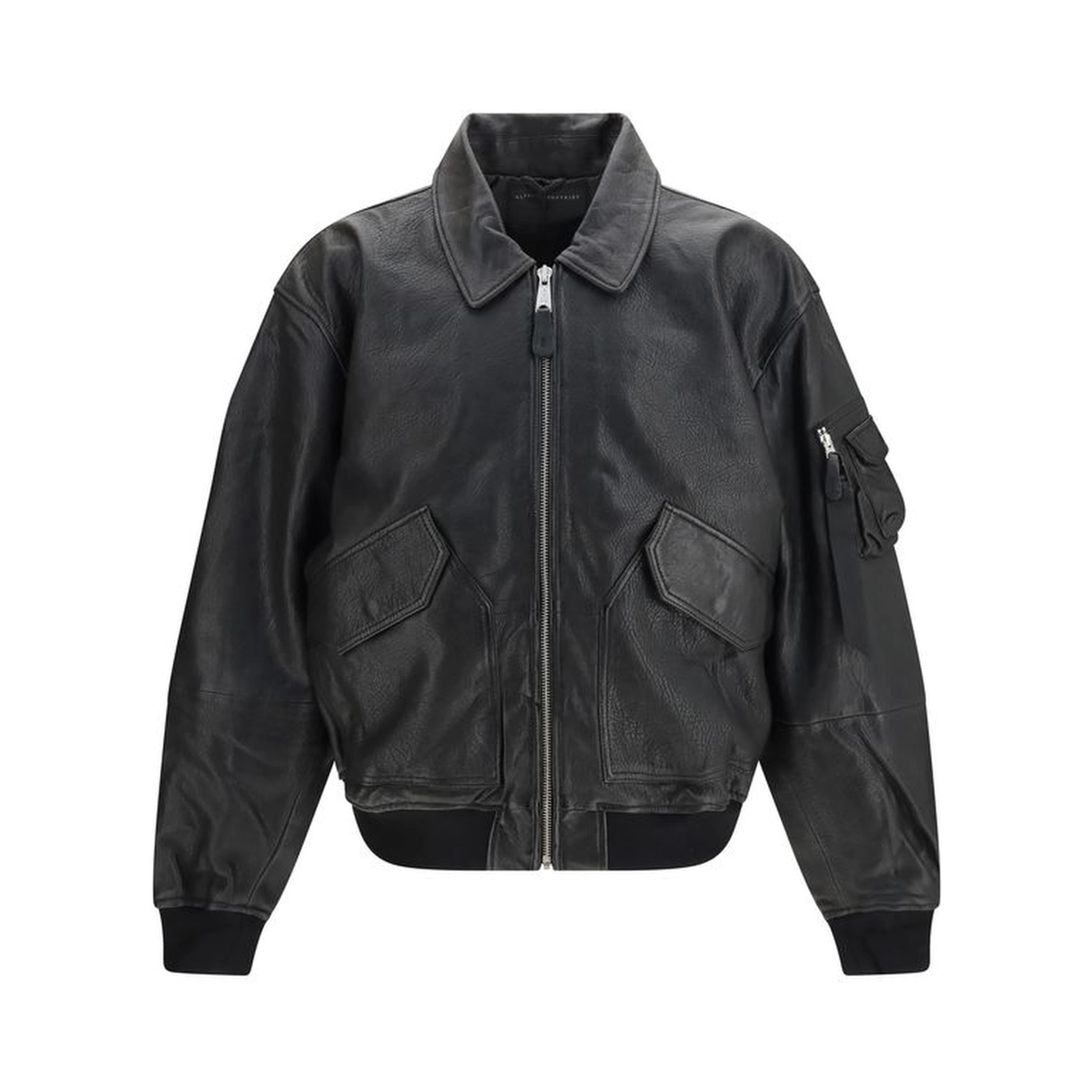 Black Lambskin Leather Jacket