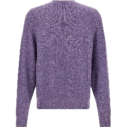 Purple Acetate Cardigan
