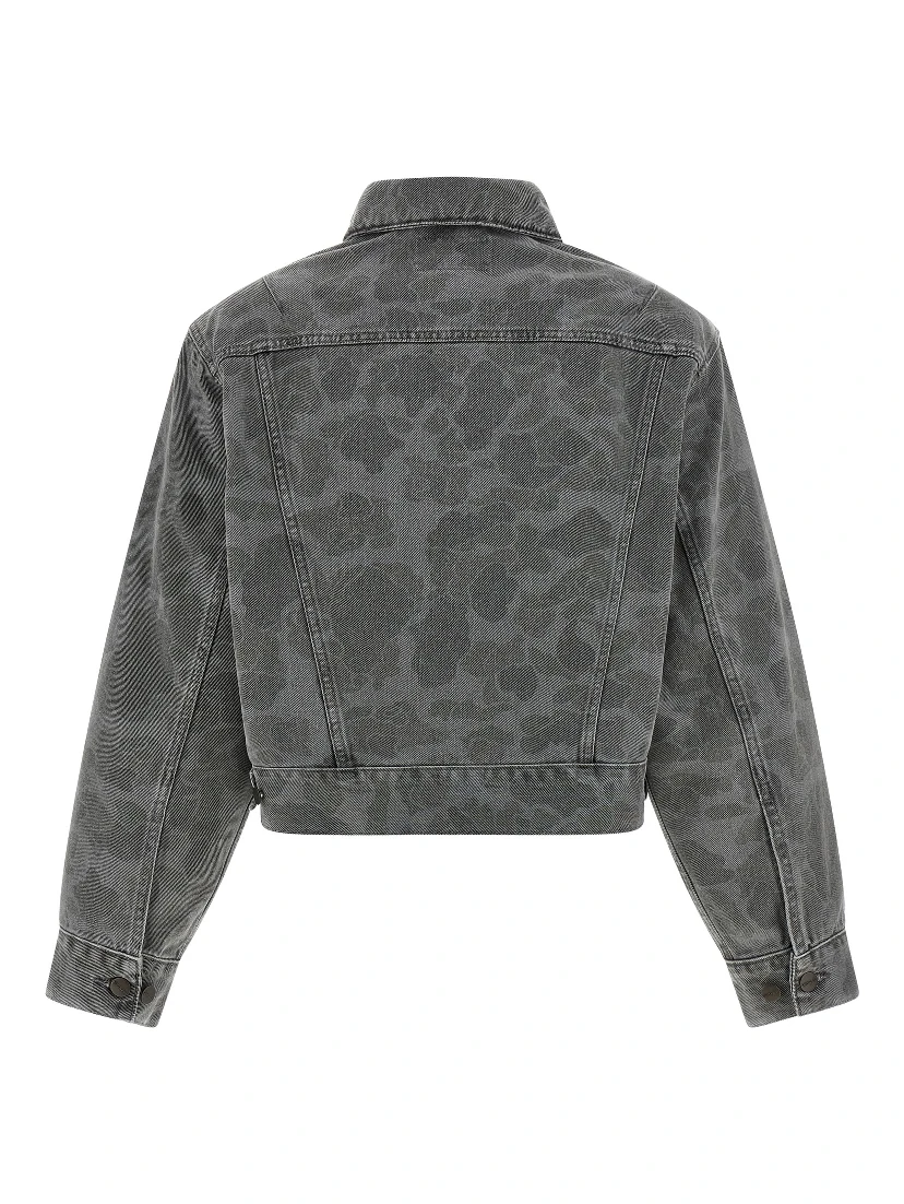 Gray Organic Cotton Denim Jacket