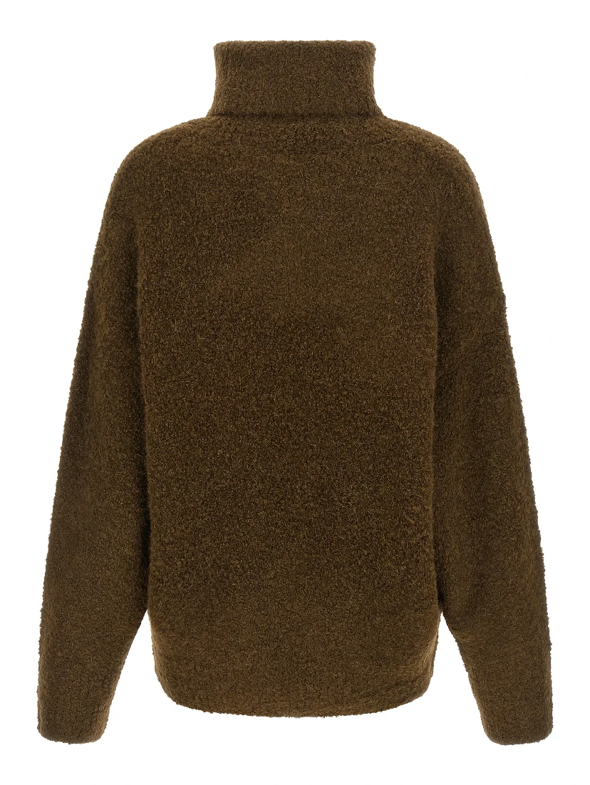 Brown Wool Cardigan