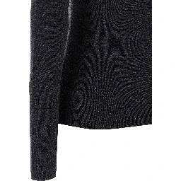 Gray Viscose Cardigan