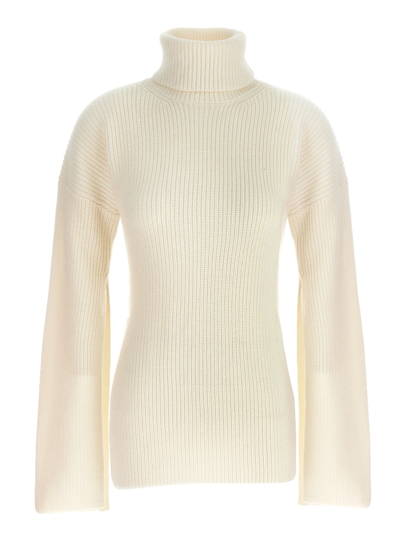 White Wool Cardigan
