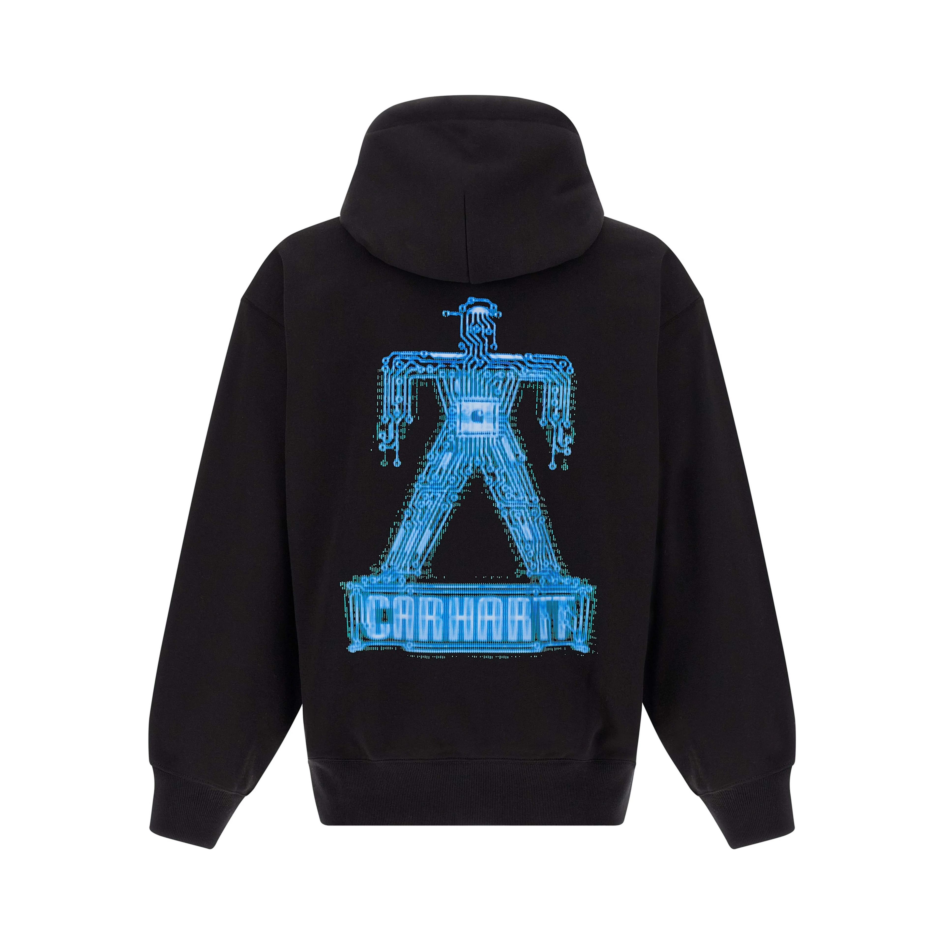 Black Cotton Sweatshirt