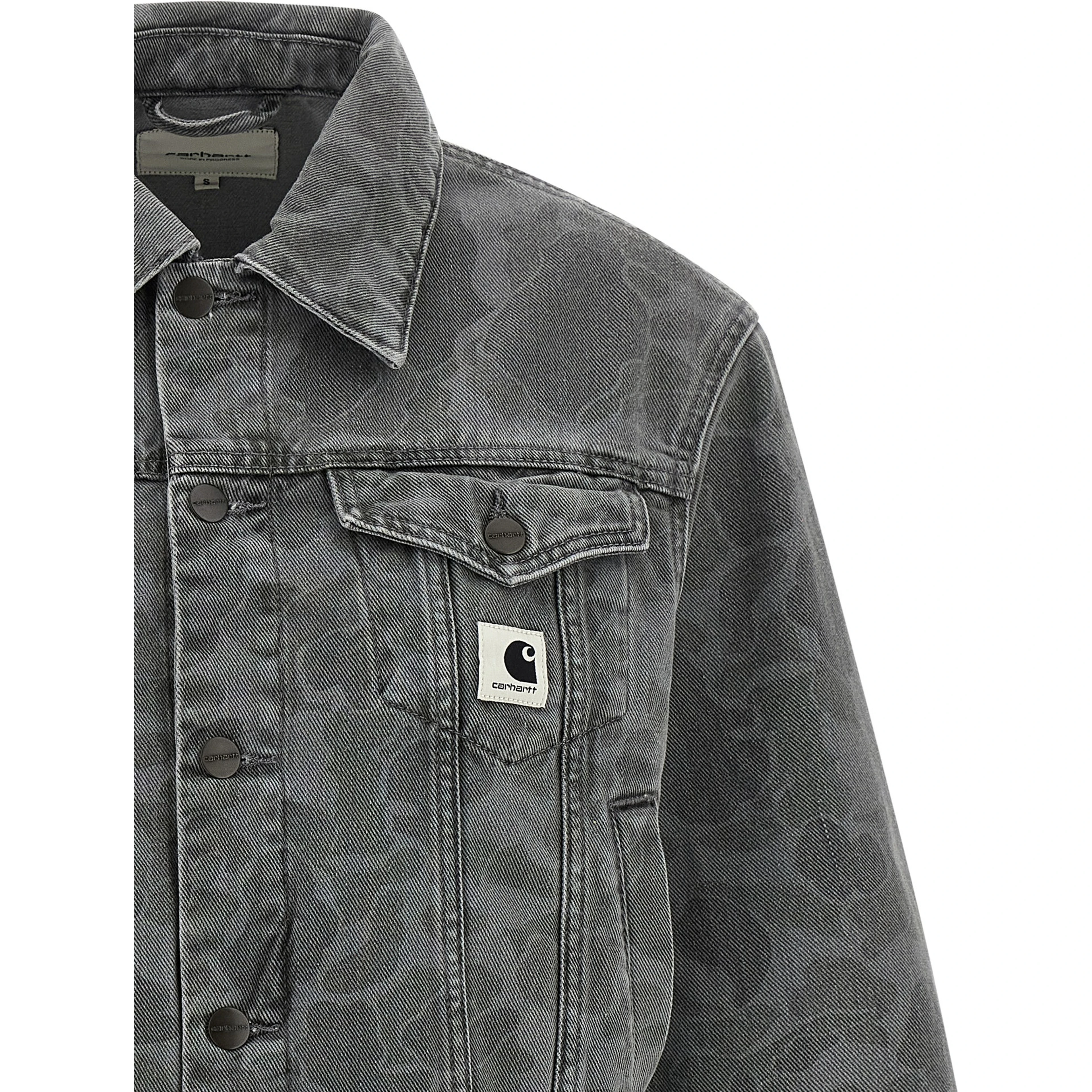 Gray Organic Cotton Denim Jacket