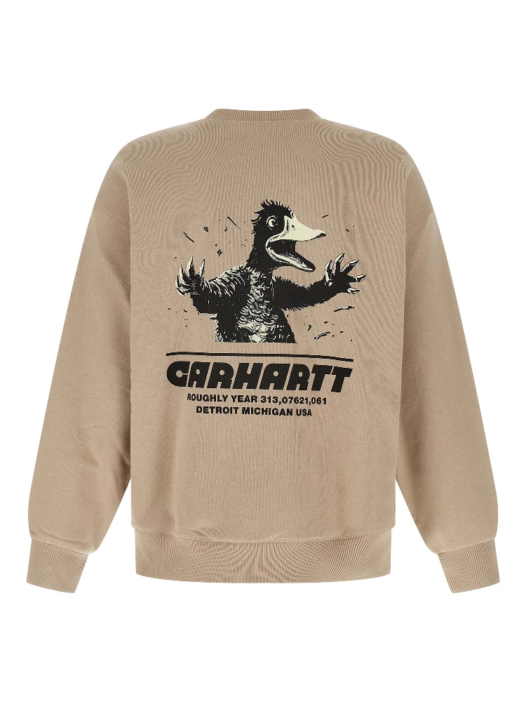 Beige Cotton Sweatshirt alternative