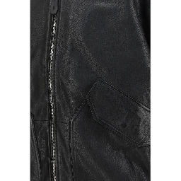 Black Lambskin Leather Jacket