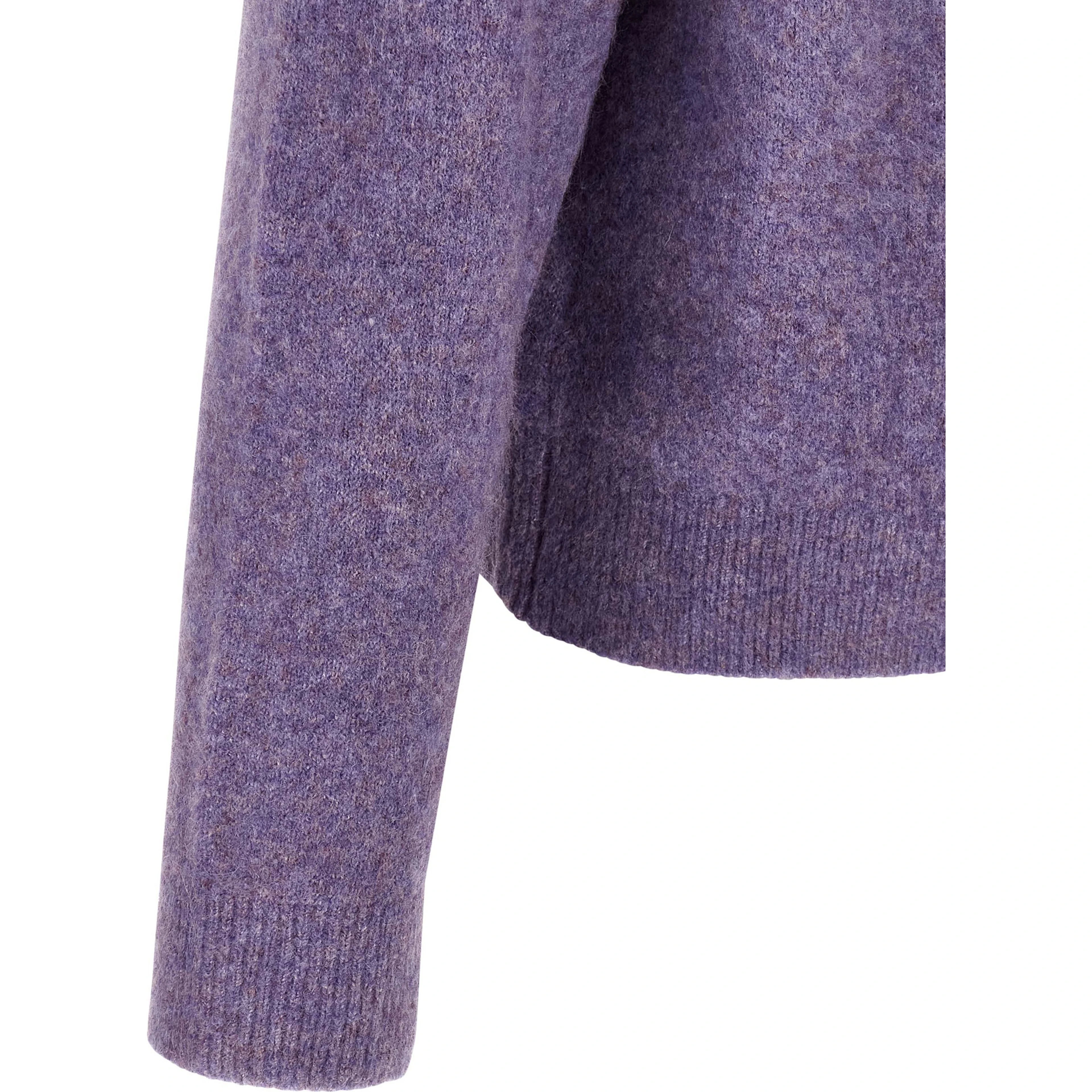 Purple Acetate Cardigan