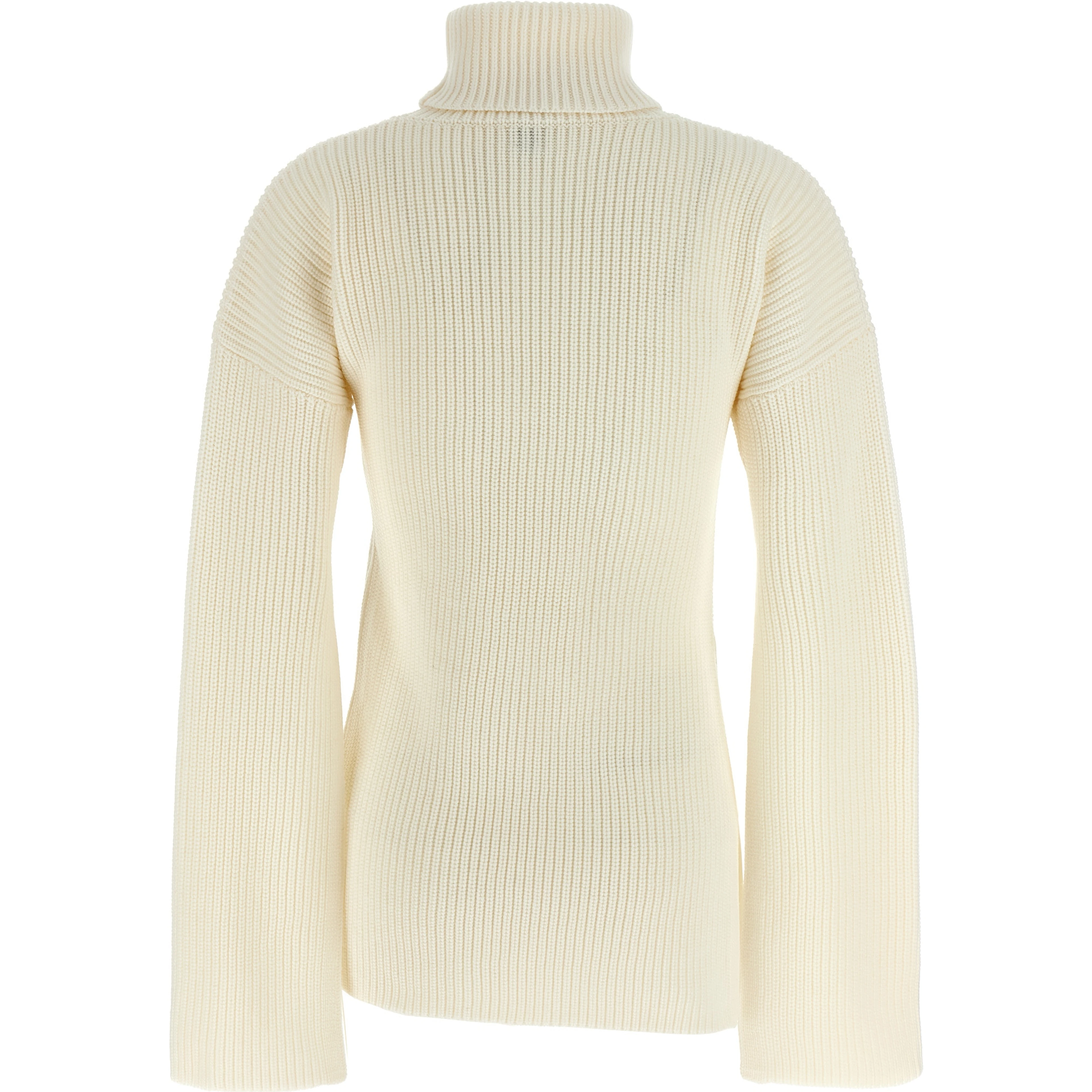 White Wool Cardigan
