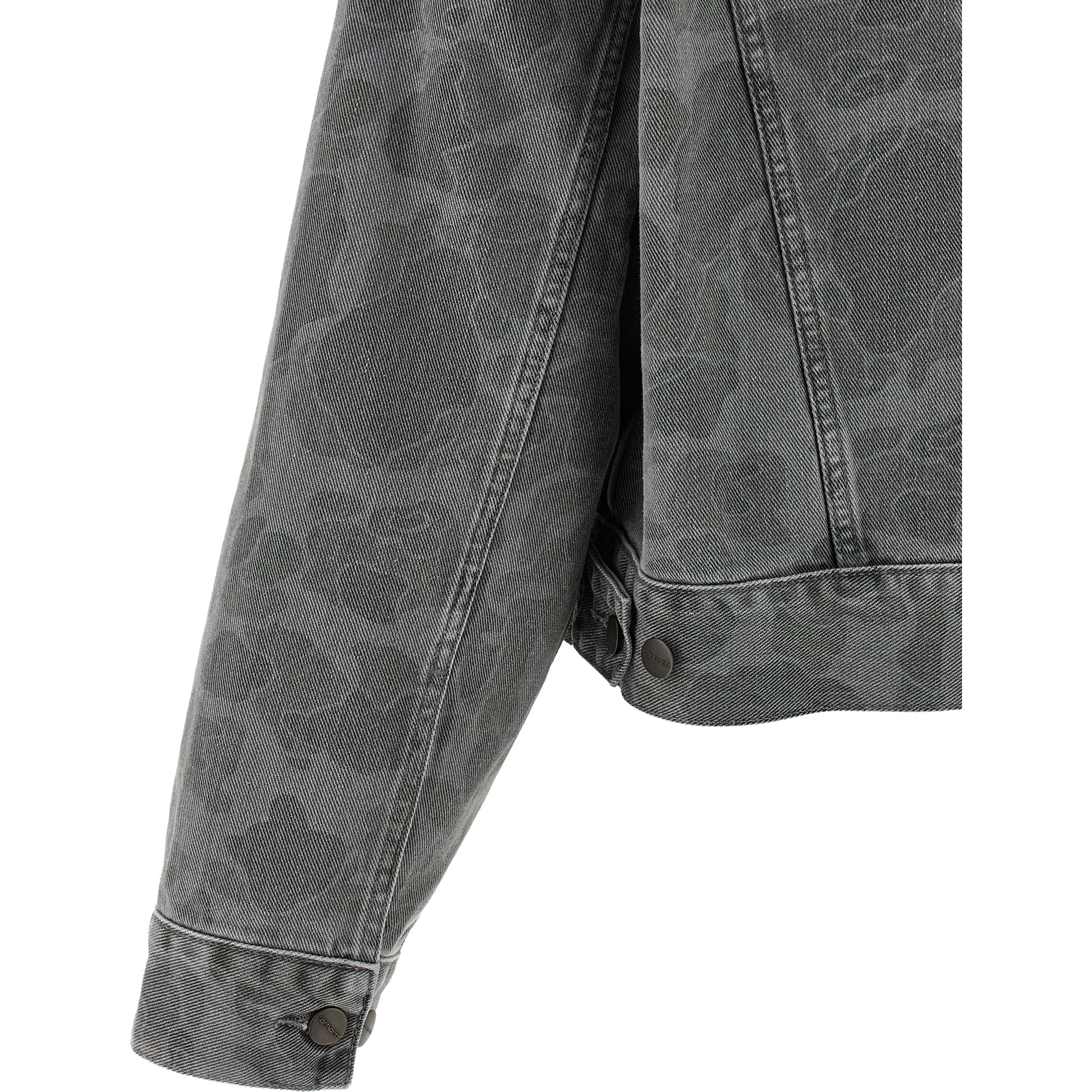 Gray Organic Cotton Denim Jacket