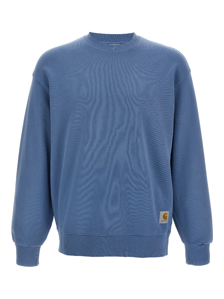 Blue Cotton Sweatshirt