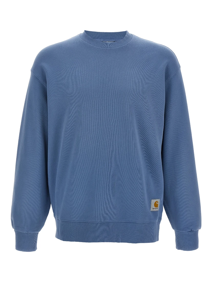 Blue Cotton Sweatshirt