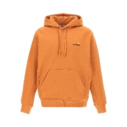 Orange Cotton Sweatshirt