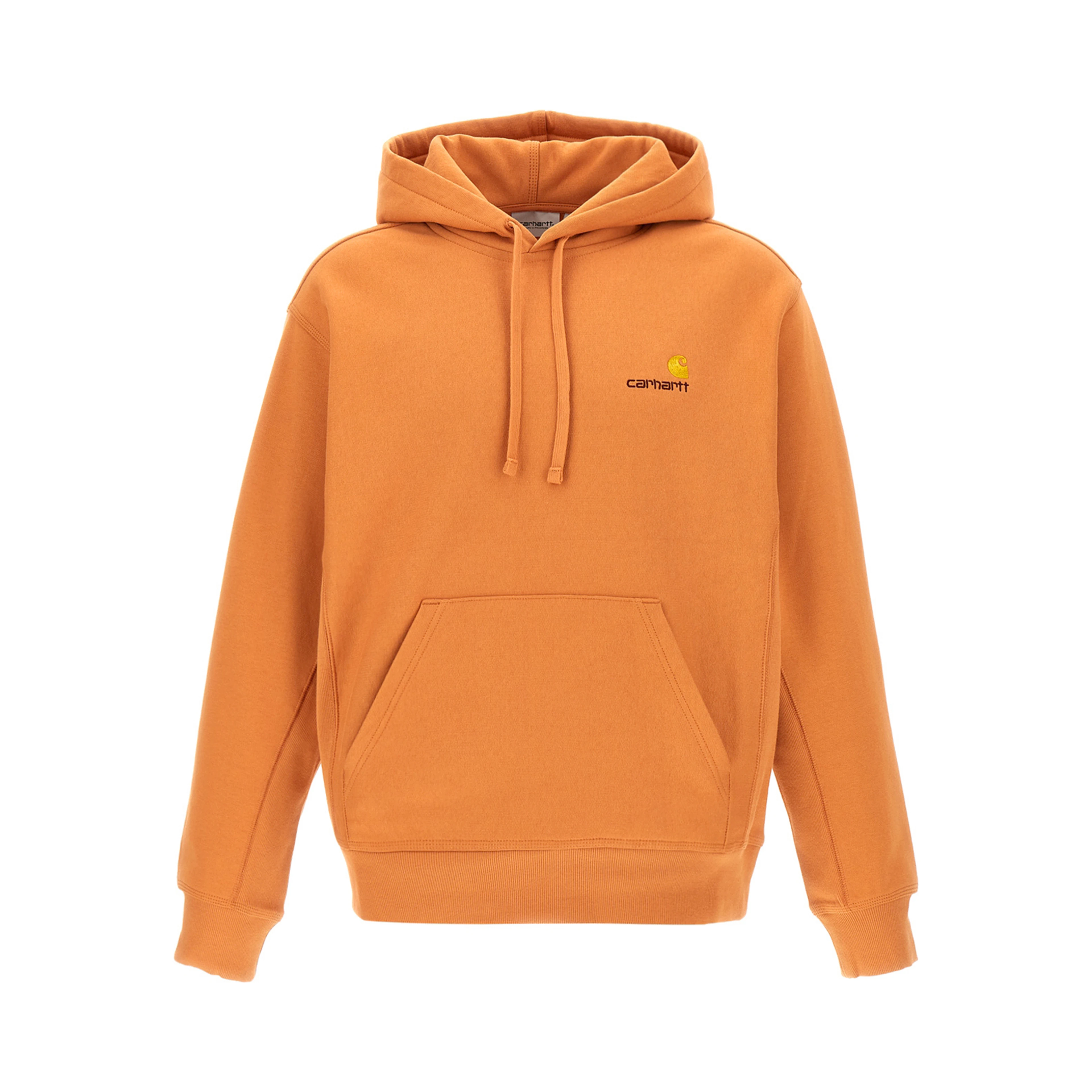 Orange Cotton Sweatshirt