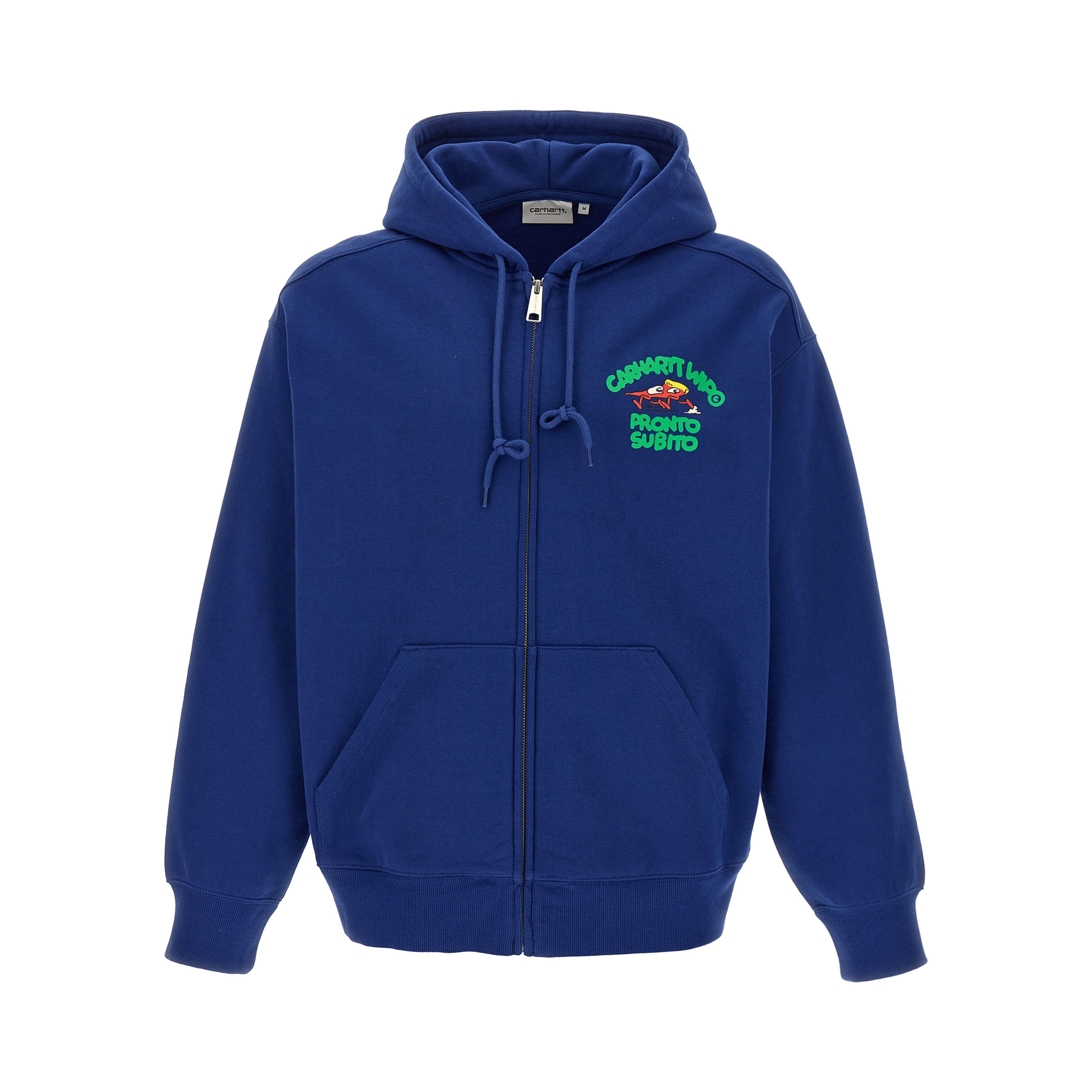 Blue Cotton Sweatshirt